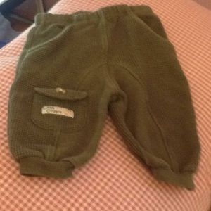 BABY HEADQUARTERS - BABY BOTTOMS, w/pockets 3/6m grn